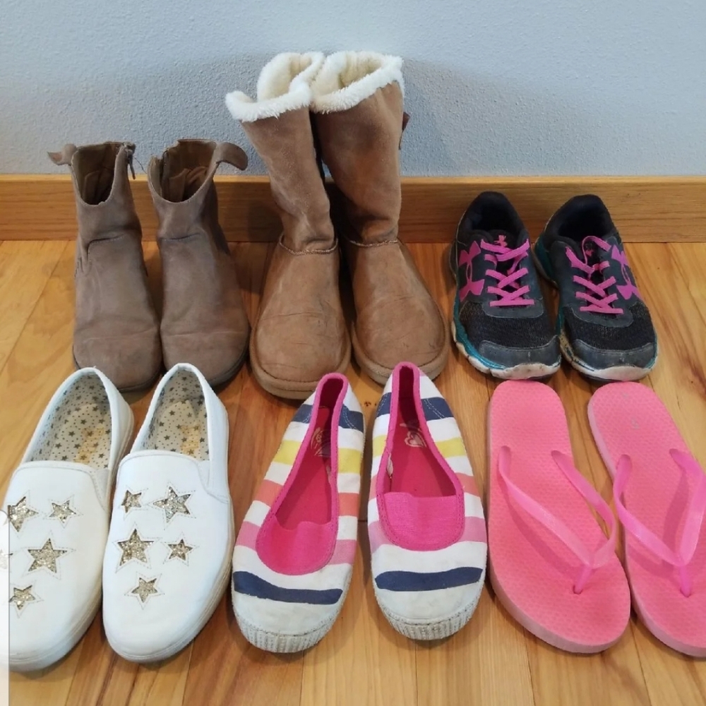 Girls Size 3 Shoe Lot